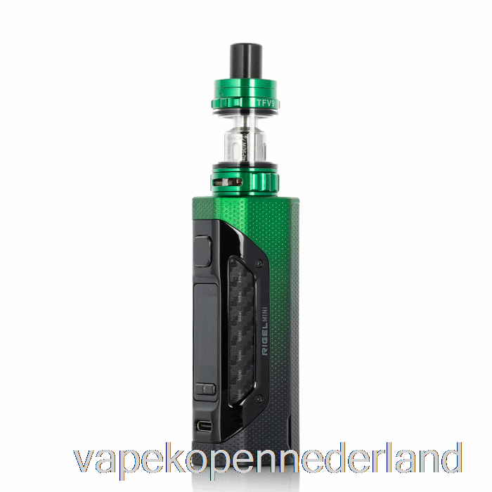 Elektronische Sigaret Vape Smok Rigel Mini 80w Starterkit Zwart Groen